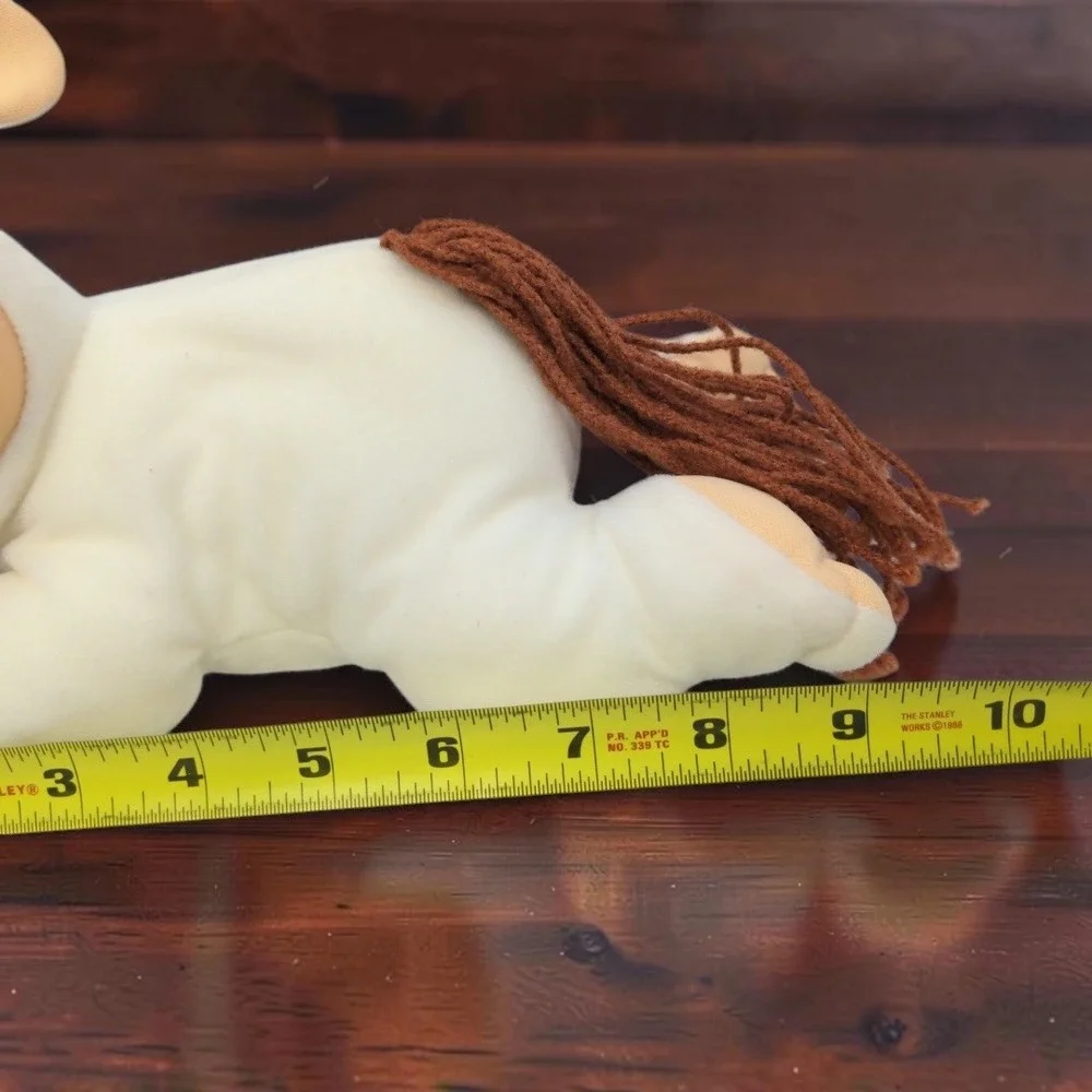 VTG 90's Hasbro Cabbage Patch Kids Crimp N Curl Pets Dog Plush 10